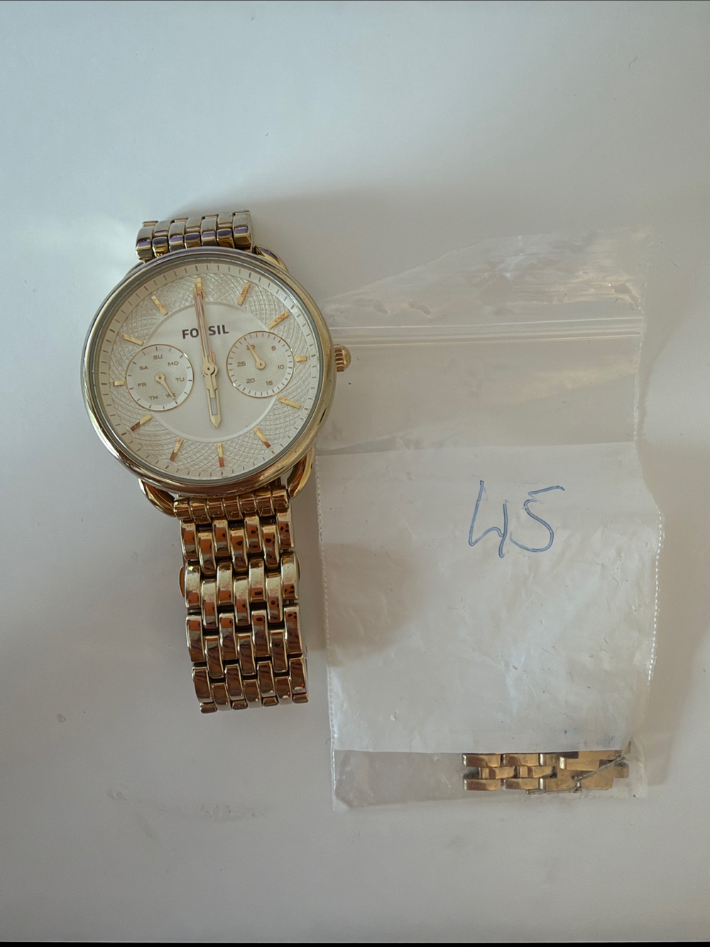 Fossil Gold Watch
